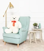 Maskotki i pluszaki - Miś Gustaw, Miś Bueno, biały, 100 cm - miniaturka - grafika 1