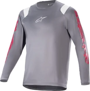 Alpinestars Koszulka długi rękaw ALPINESTARS A-SUPRA ASTAR LS JERSEY, Dark Gray Rozmiar: M - Koszulki męskie - miniaturka - grafika 1
