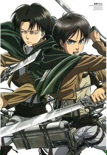 Plakat Anime Attack on Titan aot_059 A2 (custom)