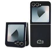 Etui i futerały do telefonów - Lacoste TPU Casing do  Z Flip 6 Czarny - miniaturka - grafika 1