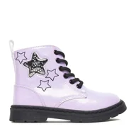 Buty dla dziewczynek - Trzewiki DeeZee CEO-CM241118-20 Fioletowy - miniaturka - grafika 1
