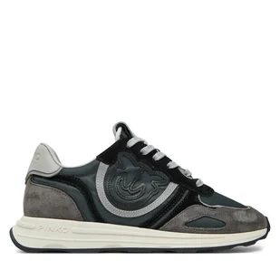 Sneakersy PINKO Zoe 01 SS0087 P076 Szary - Sneakersy damskie - miniaturka - grafika 1