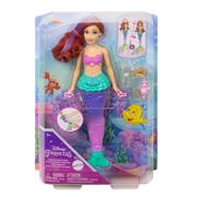 Lalki dla dziewczynek - Księżniczka Disneya Arielka Syrenka z funkcją, HPD43 - miniaturka - grafika 1