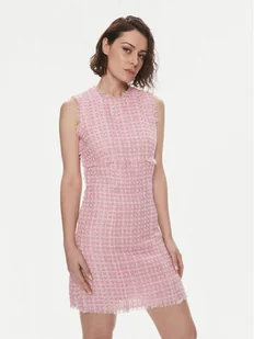 Silvian Heach Sukienka koktajlowa GPP24305VE Różowy Regular Fit - Sukienki - miniaturka - grafika 1