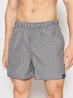 Kąpielówki męskie - Adidas Szorty kąpielowe Check HA0368 Czarny Regular Fit - miniaturka - grafika 1