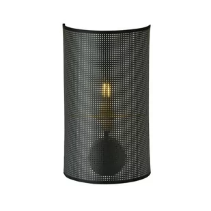 Emibig Aston kinkiet 1-punktowy czarny/złoty 1148/K1 1148/K1 - Lampy ścienne - miniaturka - grafika 1