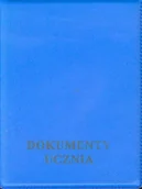 Szkolne artykuły papiernicze - Biurfol Okładka na dokumenty ucznia pionowa niebieska - miniaturka - grafika 1