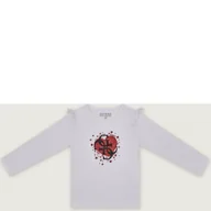 Bluzy dla dziewczynek - Guess Bluzka Regular Fit - miniaturka - grafika 1