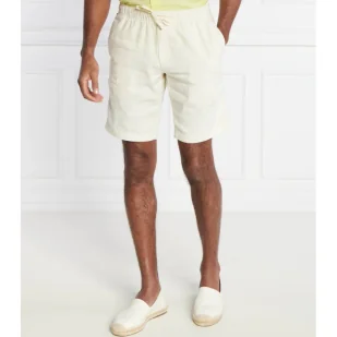 Tommy Hilfiger Szorty HARLEM | Tapered fit | z dodatkiem lnu - Spodenki męskie - miniaturka - grafika 1