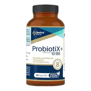 XENICO PHARMA Xenicopharma Probiotix+ 10 IBS 60 k. XP6781 - Układ pokarmowy - miniaturka - grafika 1
