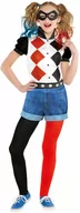 Stroje karnawałowe - Kostium Harley Quinn dla dziewczynki - miniaturka - grafika 1
