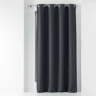 Zasłony - Douceur d'intérieur Zasłona zaciemniająca TRAMINA 135 x 240 cm ciemnoszara Douceur dintérieur - miniaturka - grafika 1