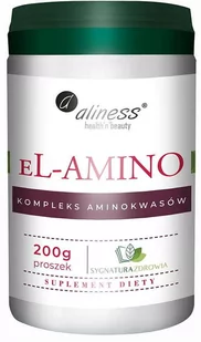 ALINESS eL-AMINO Kompleks Aminokwasowy 200g Bezsmakowy - Aminokwasy - miniaturka - grafika 1