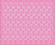 Pasmanteria - Naklejki strzałki samoprzylepne, różowe z połyskiem, 3x2 cm, 110 sztuk - miniaturka - grafika 1