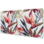 Podkładki na biurko - Mata ochronna na biurko Pastelowe kwiaty 90x45 cm - miniaturka - grafika 1