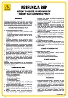 Instrukcje stanowiskowe BHP - IAG61 INSTRUKCJA BHP HIGIENY OSOBISTEJ PRACOWNIKÓW I HIGIENY NA STANOWISKU PRACY, FN - FOLIA SAMOPRZYLEPNA; (245X350MM) - miniaturka - grafika 1