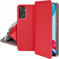 Etui i futerały do telefonów - OEM Kabura Smart Case Book Do Xiaomi Redmi Note 11 / 11s Czerwony - miniaturka - grafika 1