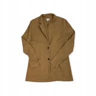 Swetry damskie - Narzutka kardigran damski beżowy rękaw J. CREW S - miniaturka - grafika 1