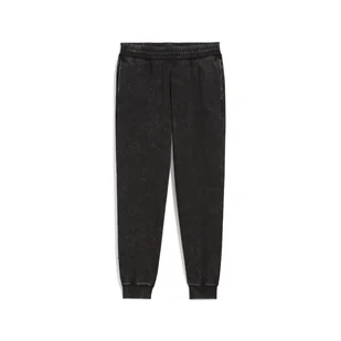 Damskie Spodnie PUMA ESS ELEVATED COMFORT WASH SWEATPANTS FL 68810401 – Czarny - Spodnie damskie - miniaturka - grafika 1