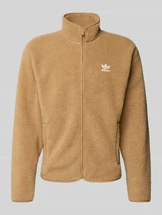 Bluza rozpinana o kroju regular fit z wyhaftowanym logo model ‘Essentials’ - Bluzy męskie - miniaturka - grafika 1