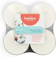 Świece - Podgrzewacze Maxi Lights 8H 8Szt. True Scents Świeża Bawełna Bolsius - miniaturka - grafika 1