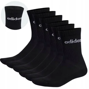 Adidas Nowe Skarpety Skarpetki Długie Bawełna 6 Par - Skarpetki męskie - miniaturka - grafika 1