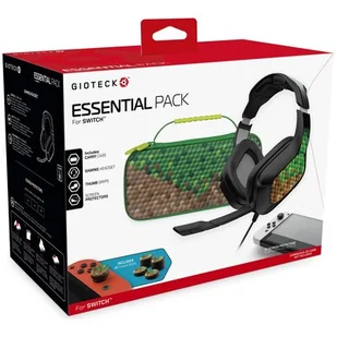 Zestaw akcesoriów GIOTECK Essential Pack do Nintendo Switch - Akcesoria do Nintendo - miniaturka - grafika 1