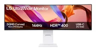 Monitory - LG 49U950A-W 49" Dual QHD LED Czarny Biały - miniaturka - grafika 1