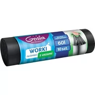 Worki na śmieci - Gosia Worki na śmieci 60l z uszami 10szt. (05904771004388) - miniaturka - grafika 1