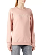 Swetry damskie - Supermom Damski sweter z długim rękawem Beauté, Misty Rose - P482, 40 PL - miniaturka - grafika 1