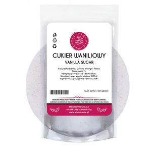 Cukier waniliowy z prawdzią wanilią - 500g - Cukier i słodziki - miniaturka - grafika 1