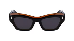 Calvin Klein Damskie okulary przeciwsłoneczne CK23503S, czarne/Carchoal, jeden rozmiar, Czarny/karchoal, Rozmiar uniwersalny - Okulary przeciwsłoneczne - miniaturka - grafika 1