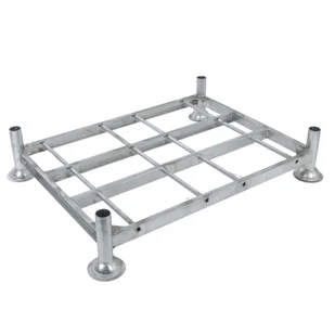 Paleta kolumnowa z możliwością sztaplowania, 1395 x 1060 mm - Pojemniki przemysłowe - miniaturka - grafika 1