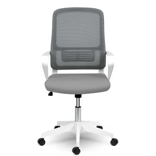 Fotel biurowy, krzesło biurowe Fotel biurowy z mikrosiatki Sofotel Wizo szaro-biały - Fotele i krzesła biurowe Fotel biurowy, krzesło biurowe Fotel biurowy z mikrosiatki Sofotel Wizo szaro-biały - Fotele i krzesła biurowe - miniaturka - grafika 6
