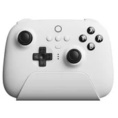 Akcesoria do Nintendo - 8Bitdo Ultimate Bluetooth Kontroler Nintendo Switch Biały - miniaturka - grafika 1