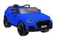 Tory, garaże, parkingi - Auto Na Akumulator Audi Q7 Niebieskie Lakierowane - miniaturka - grafika 1