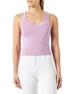 Koszulki i topy damskie - ICHI Damska koszulka IHZOLA na ramiączkach, 163307/mgiełka lawendowa, M - miniaturka - grafika 1