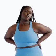 Bielizna sportowa damska - Biustonosz treningowy Girlfriend Collective Paloma haze WYSYŁKA W 24H 30 DNI NA ZWROT - miniaturka - grafika 1