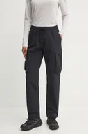 Spodnie damskie - Columbia spodnie outdoorowe Boundless Trek Cargo kolor czarny proste high waist 2073011 - miniaturka - grafika 1