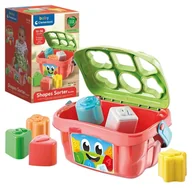 Sortery dla dzieci - Clementoni Sorter Koszyk Kształty i Kolory Eko Opakowanie 10m+ - miniaturka - grafika 1