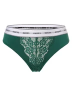 Majtki damskie - GUESS Stringi Kobiety zielony jednolity, M - miniaturka - grafika 1