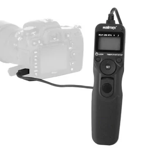 Walimex Pro Digital LCD Timer Remote Nikon N1 17098 - Piloty i wężyki fotograficzne - miniaturka - grafika 1