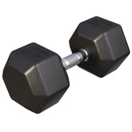 Hantle i ciężarki - Gorilla Sports Sześciokątna Hantla Stała Profesjonalna 22,5kg - miniaturka - grafika 1