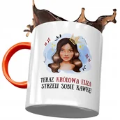 Kubki - Kubek Pomarańczowy Dla Elizy Przyjaciółki Prezent z Nadrukiem ze Zdjęciem + Opakowanie na prezent (wzór 03) - miniaturka - grafika 1