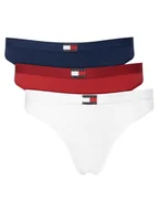 Majtki damskie - Tommy Hilfiger Komplet stringów UW0UW06139 Kolorowy - miniaturka - grafika 1