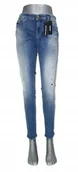 Spodnie damskie - Damskie jeansy Diesel Slandy -084MU-00SXJN- wyszczupl.rurki oryg. - W33/L32 - miniaturka - grafika 1