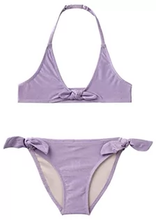 Stroje kąpielowe - United Colors of Benetton Dziewczęce bikini 3H6G0K01C dwuczęściowy kostium kąpielowy, Lilla 6N8, 2XL, lilila 6n8, XXL - grafika 1