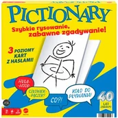 Zabawki i gry sportowe - Gra planszowa PICTIONARY JGF69 - miniaturka - grafika 1