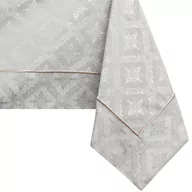 Obrusy i serwetki - Obrus Maya Beżowy Drukowany Klasyczny 110x110 DecoKing - TCLOTH/DK/MAYA/BRD/PPG/LIGHTBEIGE/110X110 - miniaturka - grafika 1