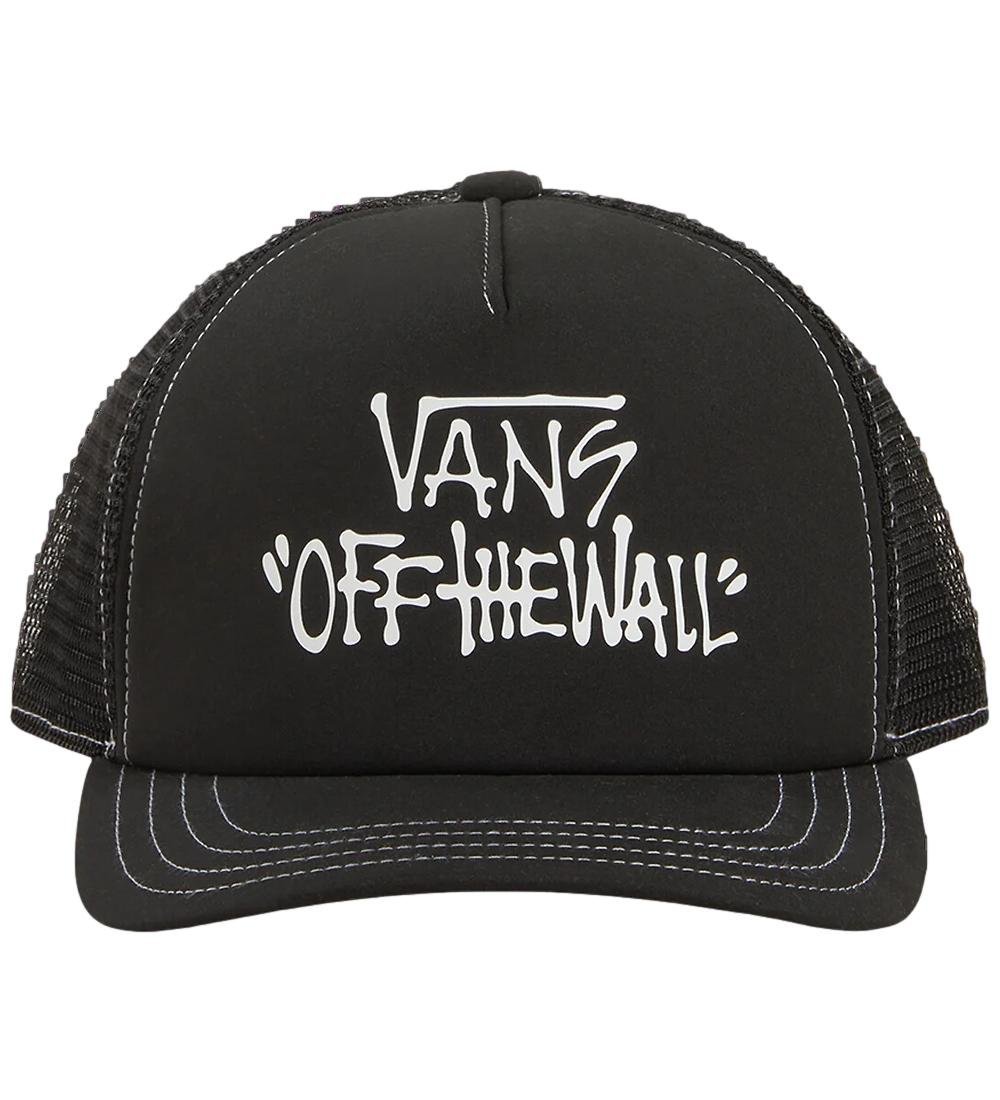 Czapka z daszkiem dziecięca VANS POP Trucker Black VN000Q1CBLK1